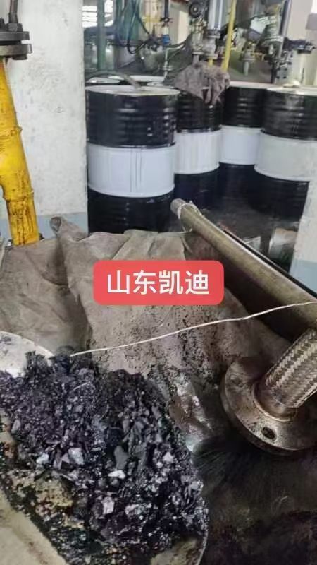 2023年7月22日揚州新材料公司導熱油鍋爐系統清洗工程進行中